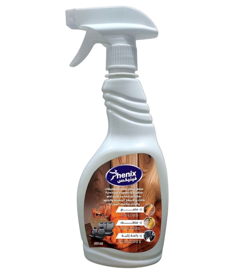 Wooden Furniture & Leather and solid surface polisher - 550 ml